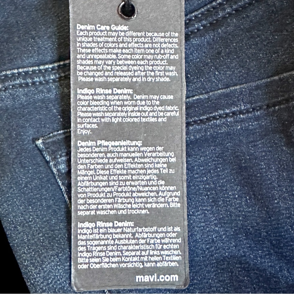 NWT MAVI Flare Jeans in Deep Indigo. Size 25π - Picture 11 of 14